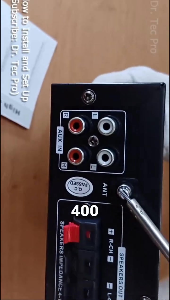 مضخم صوت 
BT-309A-A
#مركز_المهندس #سوريا


**إذا كنت صاحب هذا الإعلان وتريد حذفه لأي سبب، رجاءا أرسل رسالة إلى الدعم الفني**
