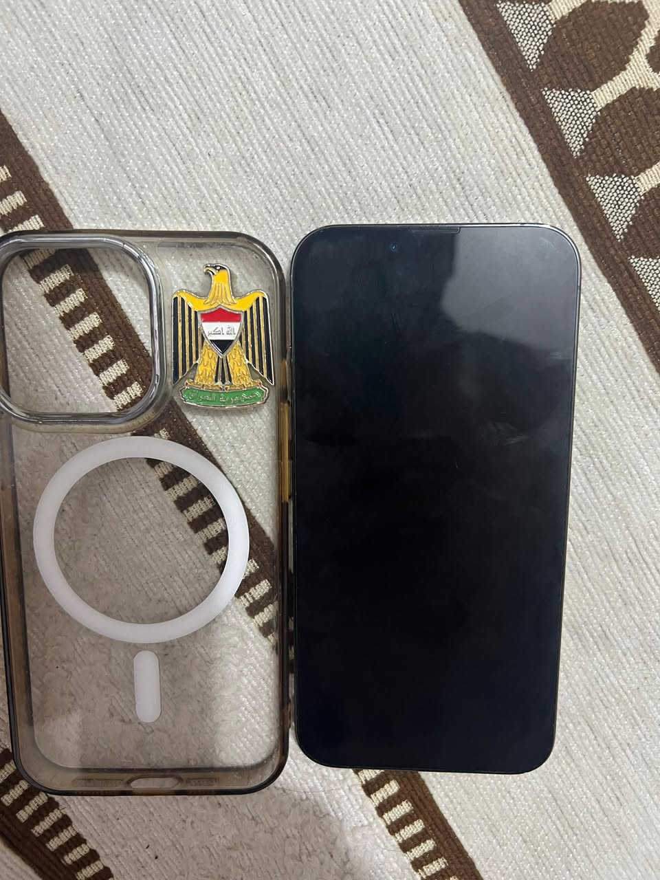 السلام عليكم
موبايل 13 برو  ذاكره ١٢٨ بطاريه ٨٠  وتر بروف الون زيتوني اجمل لون جهاز  نضيف كلش ما مفتوح ع وضع الشركه شخط مابيه  
سعره ٤٧٥ الف  الشراي يتصل *********** بي وتس
