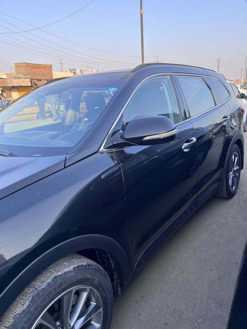 سنتافي موديل ٢٠١٨
6سلندر 
7 راكب
وارد امريكي جاملغ وبنيد وكلير نص الباب 
فول مواصفات كراند 
رقم انكليزي باسمي 
مكاني ميسان 
السعر 175 
***********
