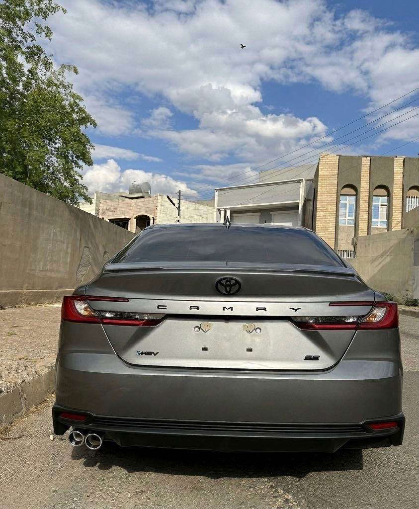 Camry 2025 hybrid SE پێش و پشت کەپس بێ سبوخە ٣٠٠٠ کم رۆیشتووە بۆ زانیاری زیاتر پەیوەندی بکەن ***********
————- *********** /.   0751 123 3033 أربيل, العراق
