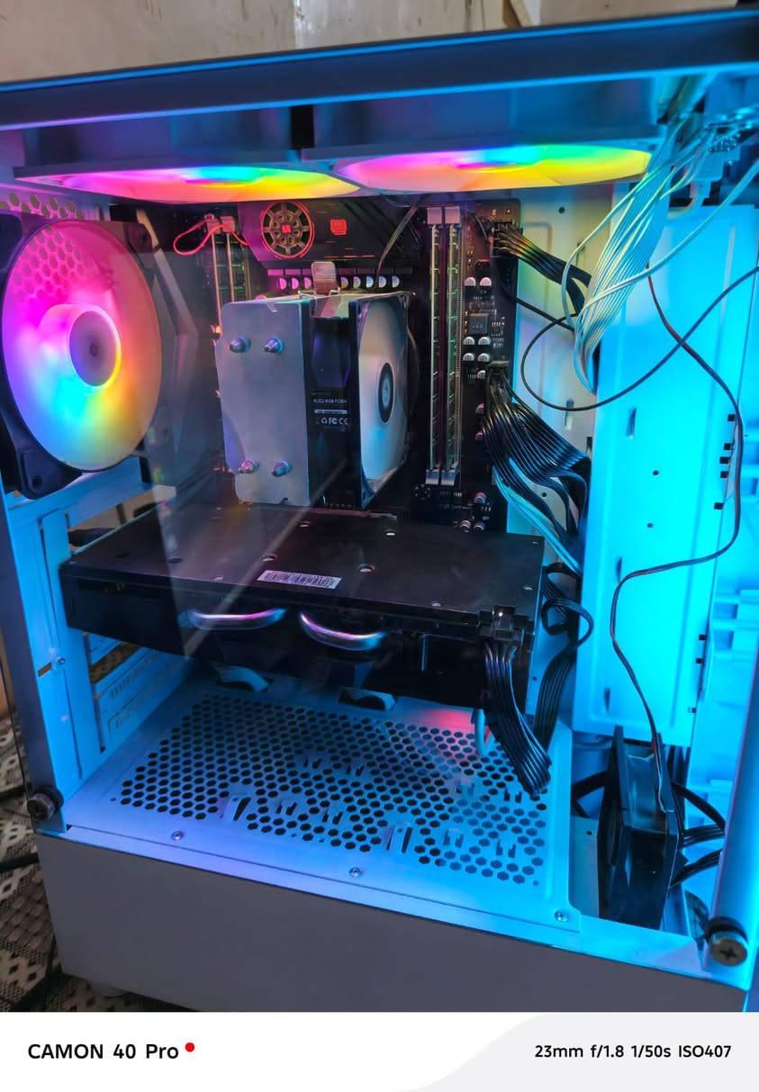 السلام عليكم ورحمة الله وبركاته
'حاسبه'
Pc ترهم كيمنك وترهم سيرفرات وشغل ثقيل
رامات 32  G 4×8

كارت RX580 8G ختم شركه ممفتوح حرارته على ضغط عالي متعبر 72 وحاليا فترة صيف

معالج Xeon e5 2666 /10انويه/20ثريد

هارد m.2 256o

باور BN650  Segotepاصلي مو تجاري 

كيس مثل ماموضح بصوره تحكم rgb 

$410  الف دينار وبي مجال للشراي !!

+ماوس كيبورد هديه
لتواصل والاستفسار وتساب 👇🏻
***********

