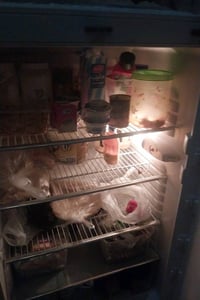 ثلاجه ديكو • شغاله • نضيفه