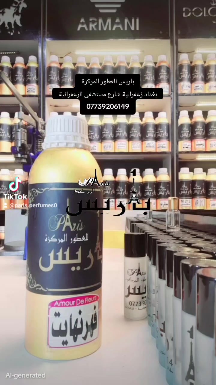 عطر ديور فهرنهايت - Dior Fahrenheit 

برفان Fahrenheit الاقوي من Dior للرجال 😍😍🔥🔥

عطر الملوك ذو رائحة ذكوري فواح ومناسب لجميع الاذواق🤩🤩

المشهور عالميًا بفخامة ريحته وجاذبيته ♥️ 

عطر إنتشاره وثبات جبار يدوم لفترات طويلة 👌👌 

مكونات فهرنهايت رجالي 🎯🎯
مقدمة العطر ✨ الفلفل الوردي والليمون واللافندر.
قلب العطر ✨ ورقة البنفسج ، خشب الأرز ، خشب الصندل 
قاعدة العطر ✨ العنبر ، التونكا ، البتولا ، البتشولي والفانيليا.

🚕 🚕  التوصيل بغداد وجميع المحافظات 5 الف

باريس للعطور المركزة
بغداد زعفرانية شارع مستشفى الزعفرانية
***********
