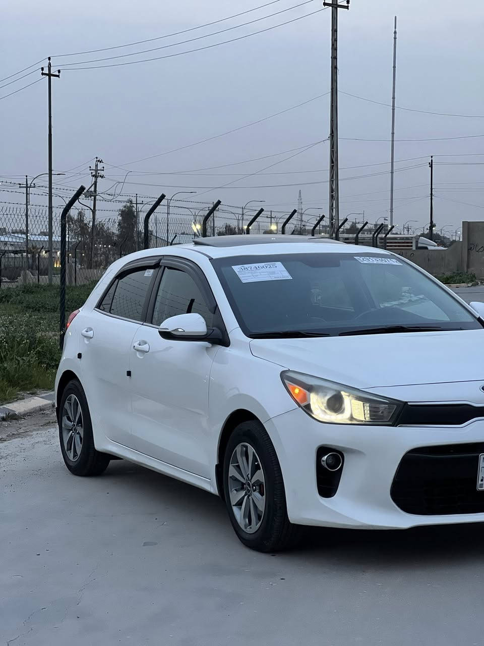 سلام عليكم
للبيع او مراوس حسب القناعة 
بسعر مناسب ✨
كيا ريو موديل 2018 ✅
سياره قطعتين صبغ بدون دواخل و بدون شواصي بشرط 
سيارة فول موصفات 
بصمة تشغيل 💫
لايت عدسة +فراشة 🦋 
اشارة بل مراية 💫
بك لايت LED ✅
كشنات تدفئة ✅
ستيرن تدفئة ✅
سلايد ( فتحة سقف ) 
كشنات جلد بل كامل 
مكينا 1600 
رقم نينوى جديد ✅
مكان سياره موصل حي تأميم فرع المحطة مكتب الاسطورة *********** + واتساب
