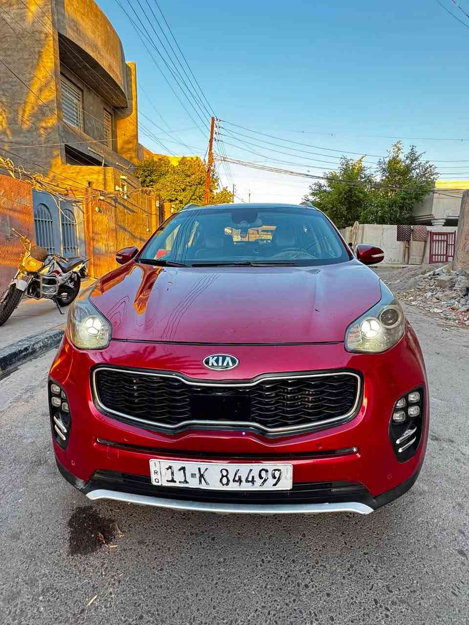 سبورتج 2017
وارد امريكي SX مكينه 2000 تيربو كير 6 نمر 
ممشه 100KM بصمة بنرامه 
قطعتين تبريد تبريد تدفئة مقاعد جنطه كهرباء 
هندبريك بصمه رادار امامي رادارات جانبه 
كامره خلفيه 3وضعيات قياده حساسات اماميه خلفيه 
دفع رباعي السياره فول مواصفات للاخير 
رقم بغداد سنويه لل29 
(صور الوارد مرفق مع المنشور) 
بنيد تبديل جاملوغات امامي  كلير وتعيار 
ب142 وبيها مجال 
عنوان صلاح الدين بلد ***********
