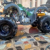 دراجه رباعيه السعر(700)وبيها مجال CC  125 كير ومكينه وكهربائيات كلها ن...