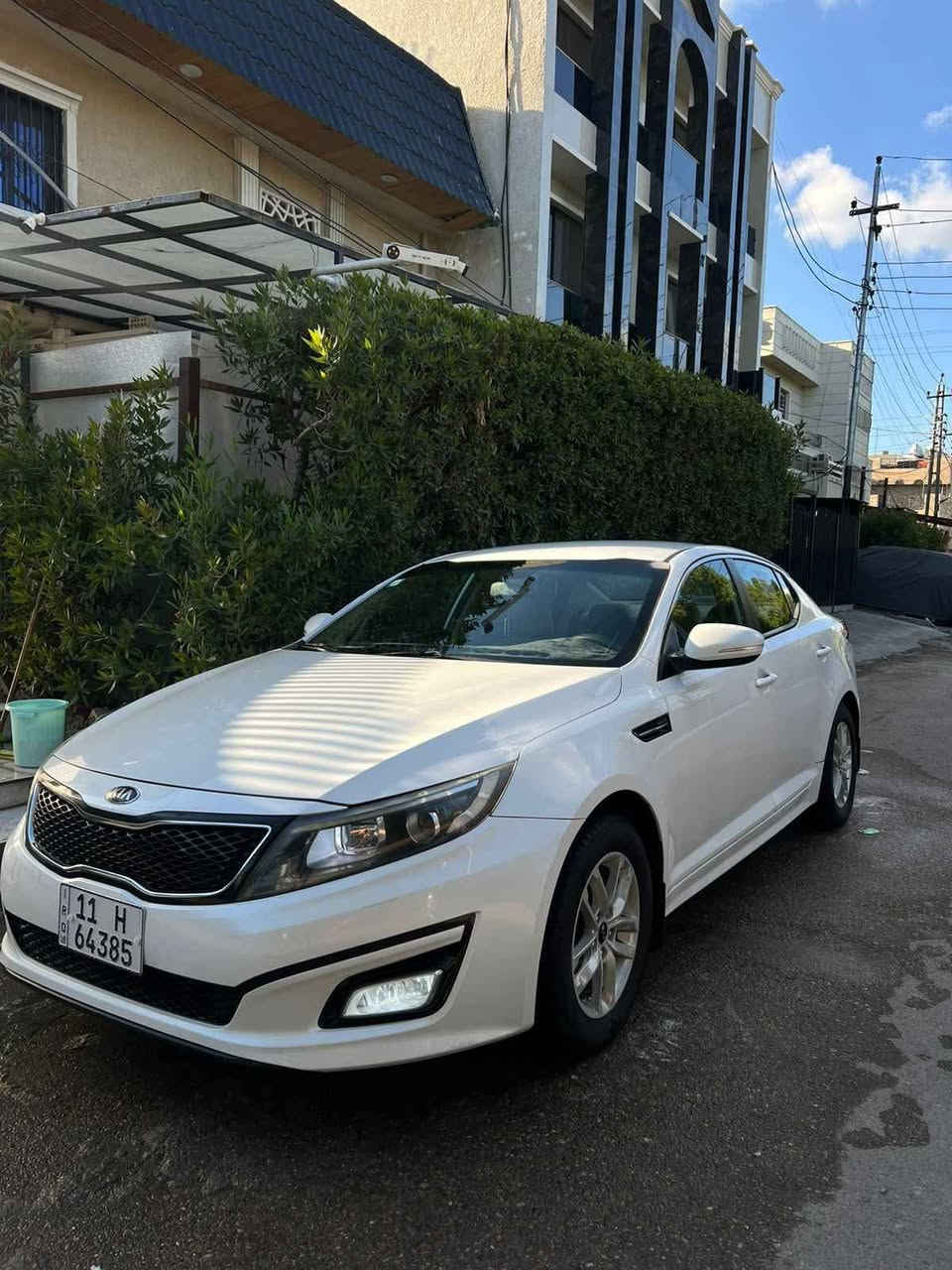 كيا أوبتما خليجي موديل 2015 السياره نظيفه جدآ رقم بغداد تحويل مباشر مواصفات حلوه السياره جاهز من كل النواحي استعمال شخصي بيه صبغ جزء بصيط جداً لقطعه واحده فقط
السعر  139 بيه مجال بصيط جدآ
*********** بغداد, العراق
