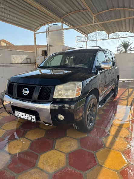 السلام عليكم ورحمة الله وبركاته 
ارمادا 2005 خليجي رقم بغداد لون اسود صبغ حزام أثر شخوط محرك كير تبريد حداديه فتحة سقف  منضومه غاز كامله

 السعر 85ورقة 

للاستفسار الاتصال على الرقم ***********   بيع أو مراوس بسياره حسب القناعة
