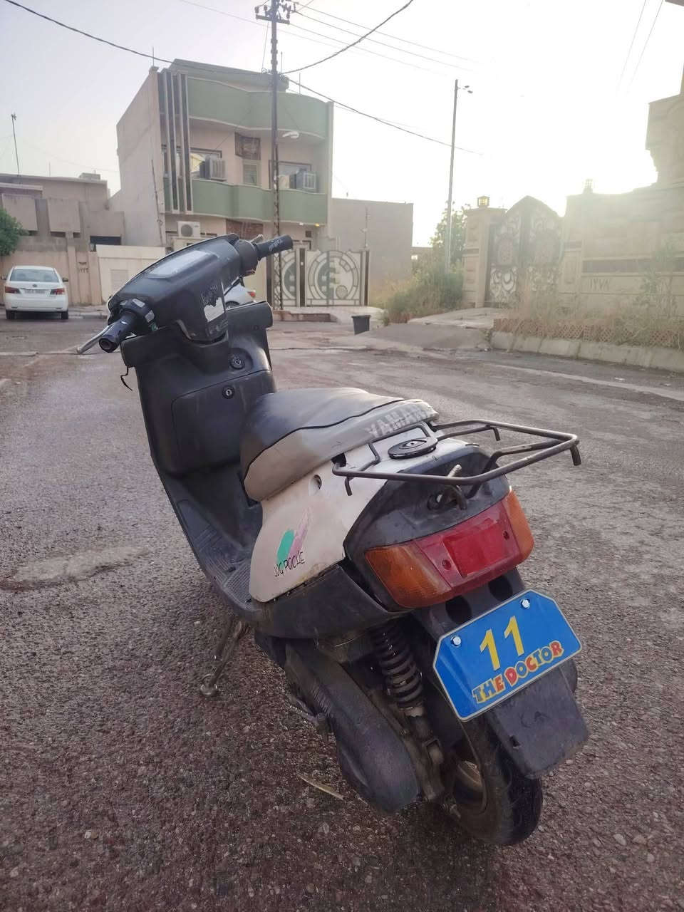 ماطور ياماها للبيع 200 وبي مجال للشراي فقط المكان حي البكر الايسر *********** واتساب
