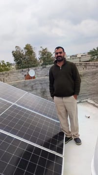 ديالى بلدروز • طاقة شمسية • بطارية ليثيوم ٥ كيلو