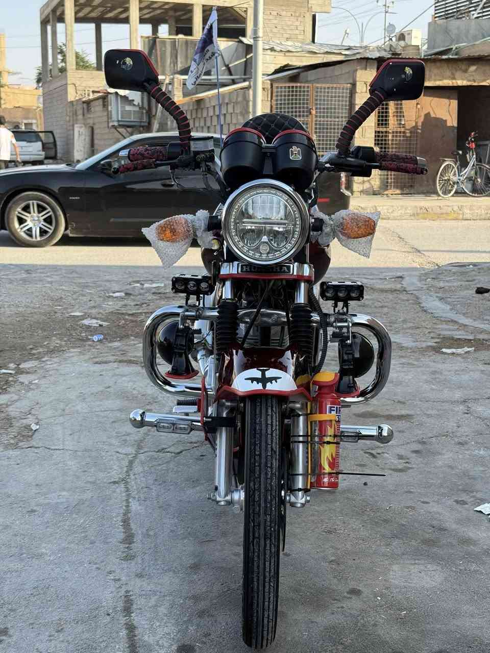 السلام عليكم هايوشا 24 مسجل ونضيف وكامل كماليات دراجة انضف من الصورة مكاني القائم حصيبة اتصل ودلل ***********
