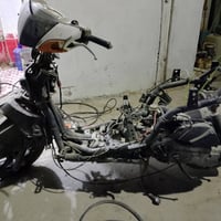 دراجه للبيع سكنس نثيه گوم حديد ب100 الف كشن موجود وجنطه تواصل 07746601...