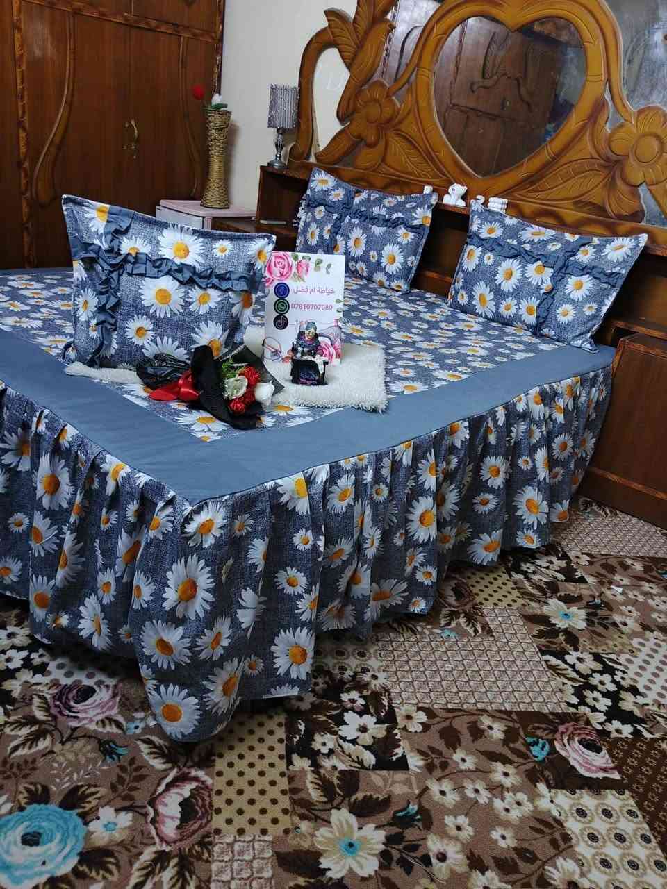 فرشات بيع مباشر😍
قياس غرفه تركيه ١٨٠في٢٠٠
  قماش همايون قطني درجه اولى 💥
 السعر ١٨الف فقط💸
الحجز ع واتساب ***********
