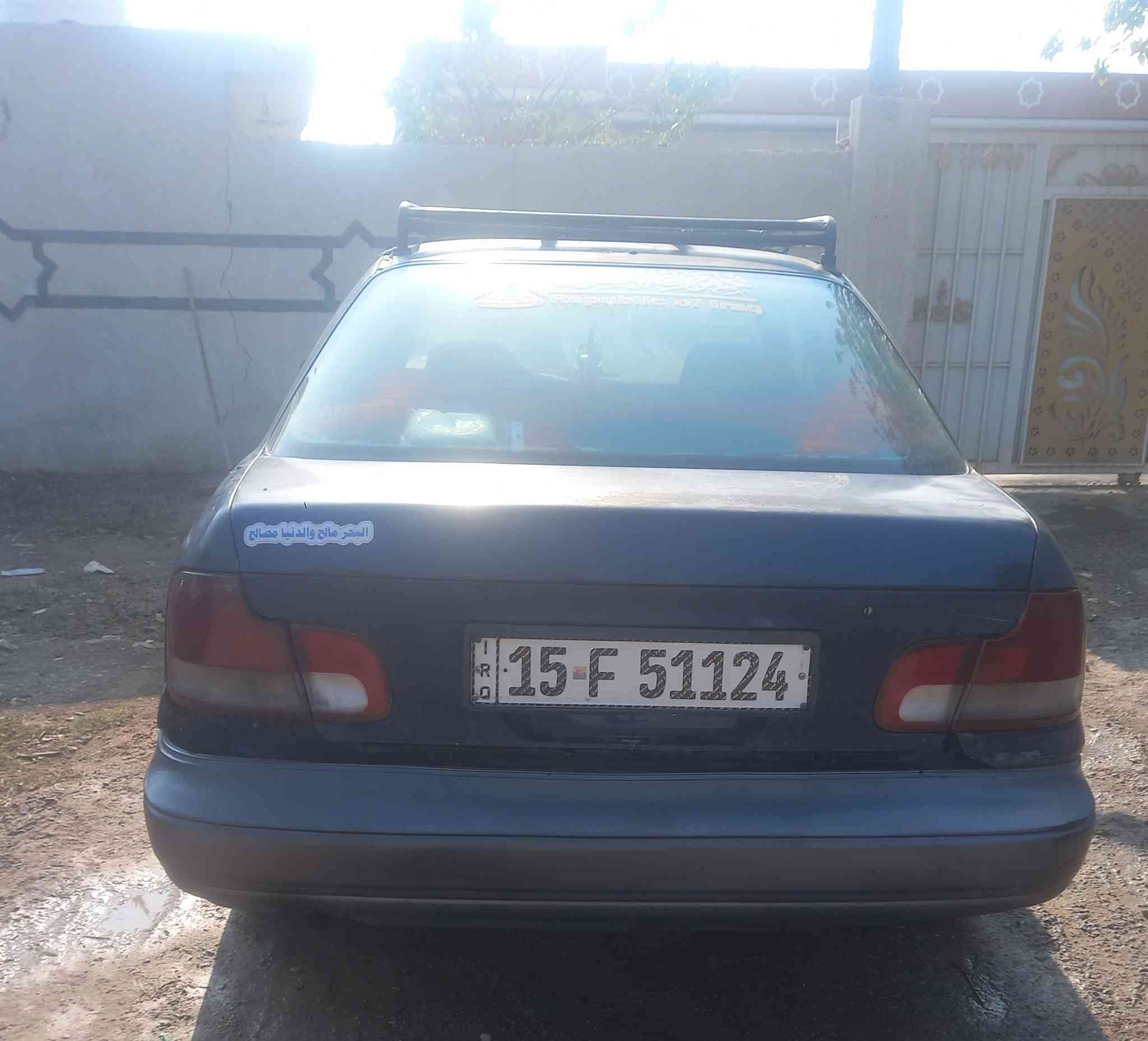 السلام عليكم سيارة لانترة دمعه موديل ١٩٩٥ اتوماتيك كير ومحرك جديد كهرباياتها كامله صدر نص عمر رقم جديد شرط التحويل مكان السيارة بغداد المحموديه  السعر ٢٩ وبي مجال بيع او مراوس ***********
