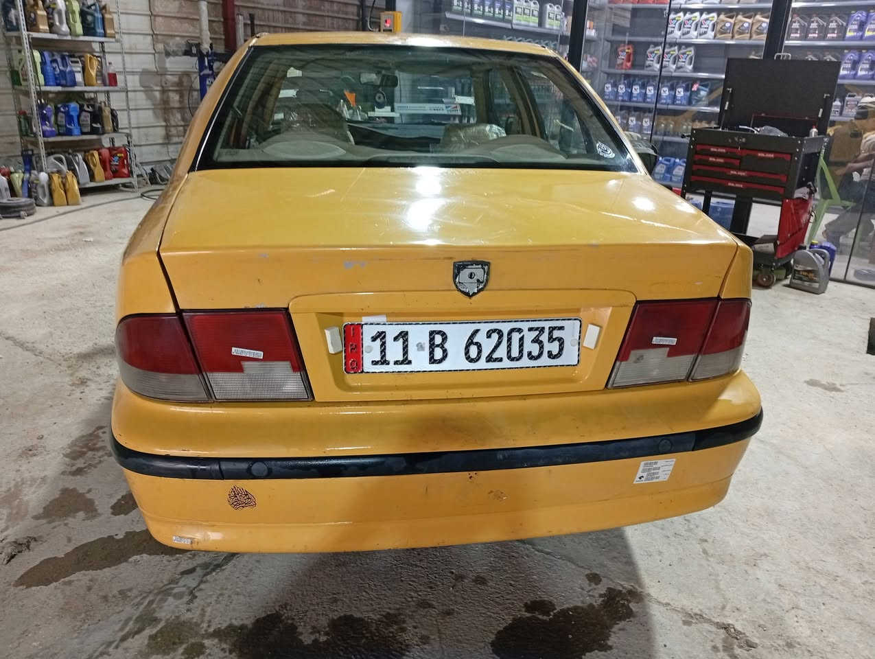 سمند 2012 ناطق
مكينه وكير مكفولات 
تخم تايرات 
تبريد وتدفئه شغاله 
مصفره هيئة وغرامة 
تحويل ثاني يوم 
السياره باسمي 
السعر 38 وبيهه مجال 
للاستفسار الاتصال ع الرقم ***********
