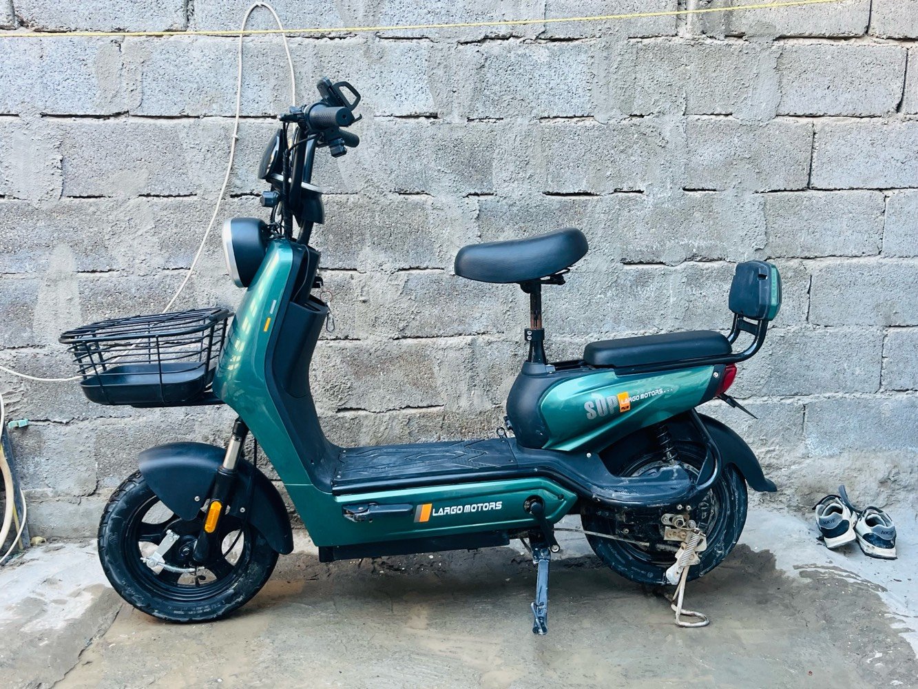 دراجه شحن تمشي 15كيلو وفوكك