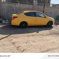 نيسان سني مديل ٢٣ دخول جديد منفيس اصفر  بيه ربع جاملغ خلفي   ماشيه  ٥٤...
