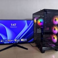 كيس استخدام قليل • RTX 5060 Ti • شاشة ASUS 24 180Hz