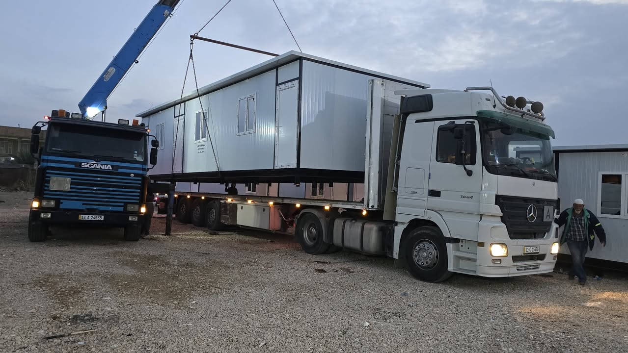 🏠معمل ماستر لصناعة الكرفانات والدور الجاهزه((🔥يوجد مانع حريق ومقاوم حريق💯))يوجد جميع القياسات درجه اولى وحسب الطلب شرط (استلام مهندس) وتجهيز جميع جميع الواقع ويوجد توصيل لجميع المحافظات 🚚🚚 وبأسعار مناسبه الموقع ((🛑 بابل طريق حلة ديوانية منطقة المعيميرة 🛑 )) للاستفسار
*********** 📞📞☎️☎️
***********
