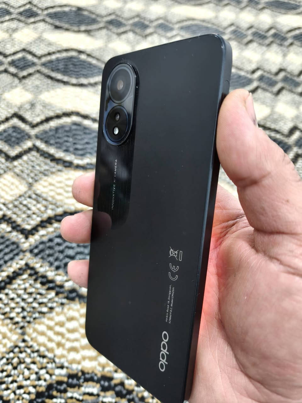 السلام عليكم
من رخصه الادمن المحترم
اوبو a18
ذاكره 128
رام 8
بطاريه 5000 نضافه فول 
125 وبي مجال للطيبين
تواصل عالخاص


**إذا كنت صاحب هذا الإعلان وتريد حذفه لأي سبب، رجاءا أرسل رسالة إلى الدعم الفني**