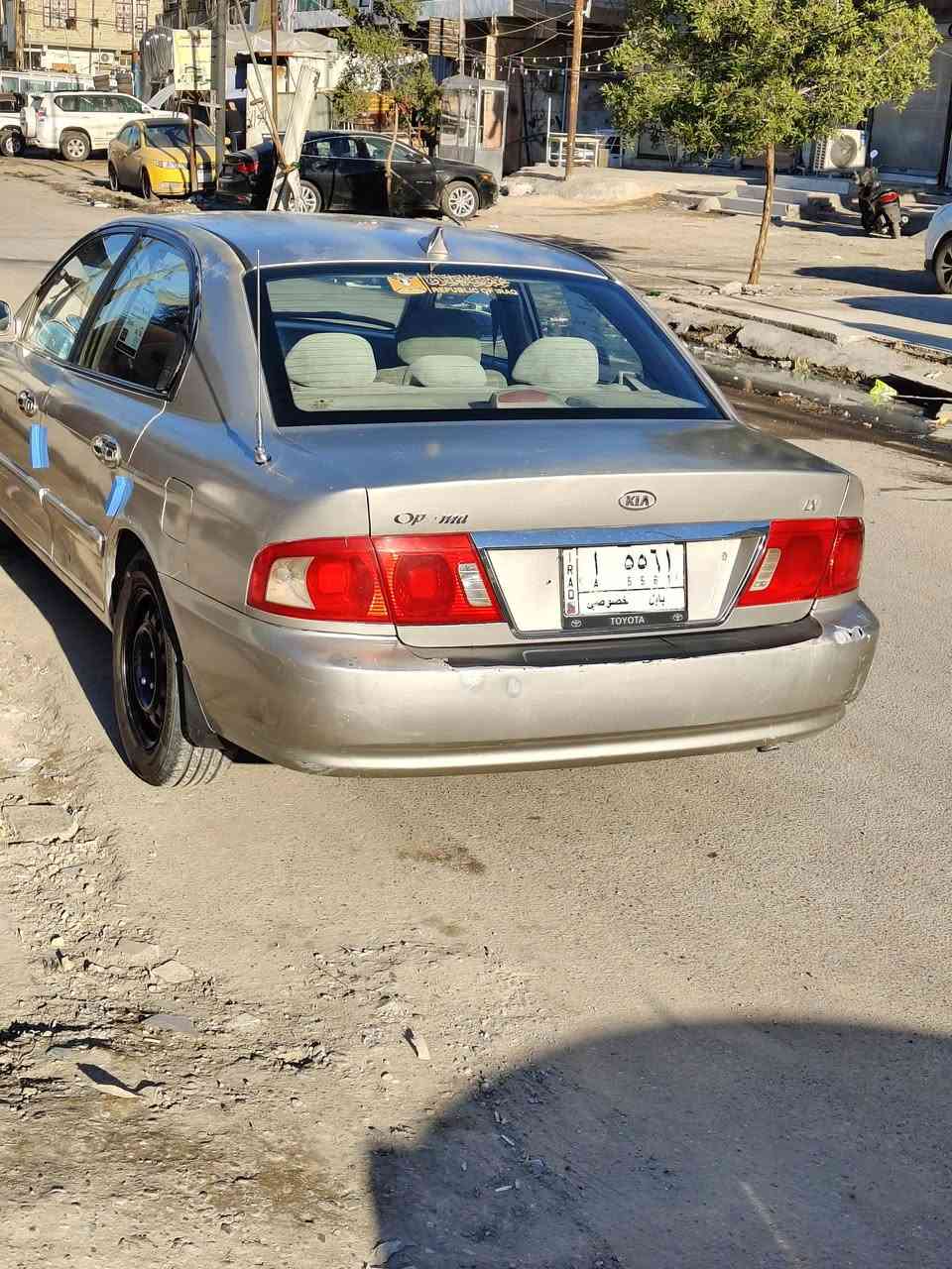 كيه اوبتيمه موديل2006 جاهزه تخم تاير صدر جديد جاهزة كهربائيات كلها شغاله مكينه 2000 مكينه وكير جدد سياره جاهزه البيع فقط السعر68 مكاني واسط شيخ سعد ***********
