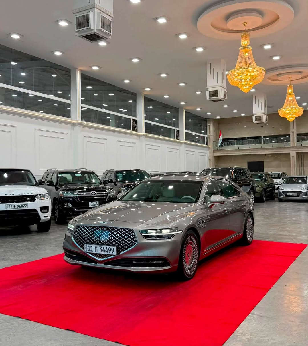 السلام عليكم
‏(Genesis .G90 )
موديل : 2022 
ماشية : 30 الف 
المواصفات 
فتحة 
بصمة 
بصمة ابواب 
شاشة 
شاشات خلفية 
كاميرات 360 درجة 
رادارات 
تحديد مسار 
قيادة ذاتية 
داتا شو 
توقف ذاتي عند الاقتراب 
كشنات جلد 
كشنات كهرباء 
كشنات الخلفية VIP
كشنات تدفئة + تبريد 
ذاكرة خزن ميموري 
صاجات 
شاحن موبايل 
 5 برات كهرباء
حساسات امامية + خلفية 
ماوس 
سستم صوت سماعات 
قطعتين تبريد 
التنته كنتارة 
تحكم ستيرن جهتين 
كروز سرعة 
شفتات ستيرن 
ستيرن كهرباء 
ستيرن هيتر 
مري شفط كهرباء 
اشاير بالمري 
ترحيب 
الصندوك كهرباء 
ويل كب كروم 
دبل كزوز 
لايت زنون 
لد امامي 
بك لايت لد 
المكينة 8 سلندر 5000 
(رقم بغداد الجديد مشروع وطني بأسمي)
الحادث : السيارة بيها ٤ قطع صبغ بدون اي دواخل بدون ايرباك . ( صور الحادث + السونار مرفق ) 
السعر : 338 وبيها مجال بسيط 
العنوان : بغداد الكاظمية قرب مرور الكاظمية معارض جكوك شركة البحر المميز  
للاستفسار 
عبدالرحمن 
 ***********
 ***********
