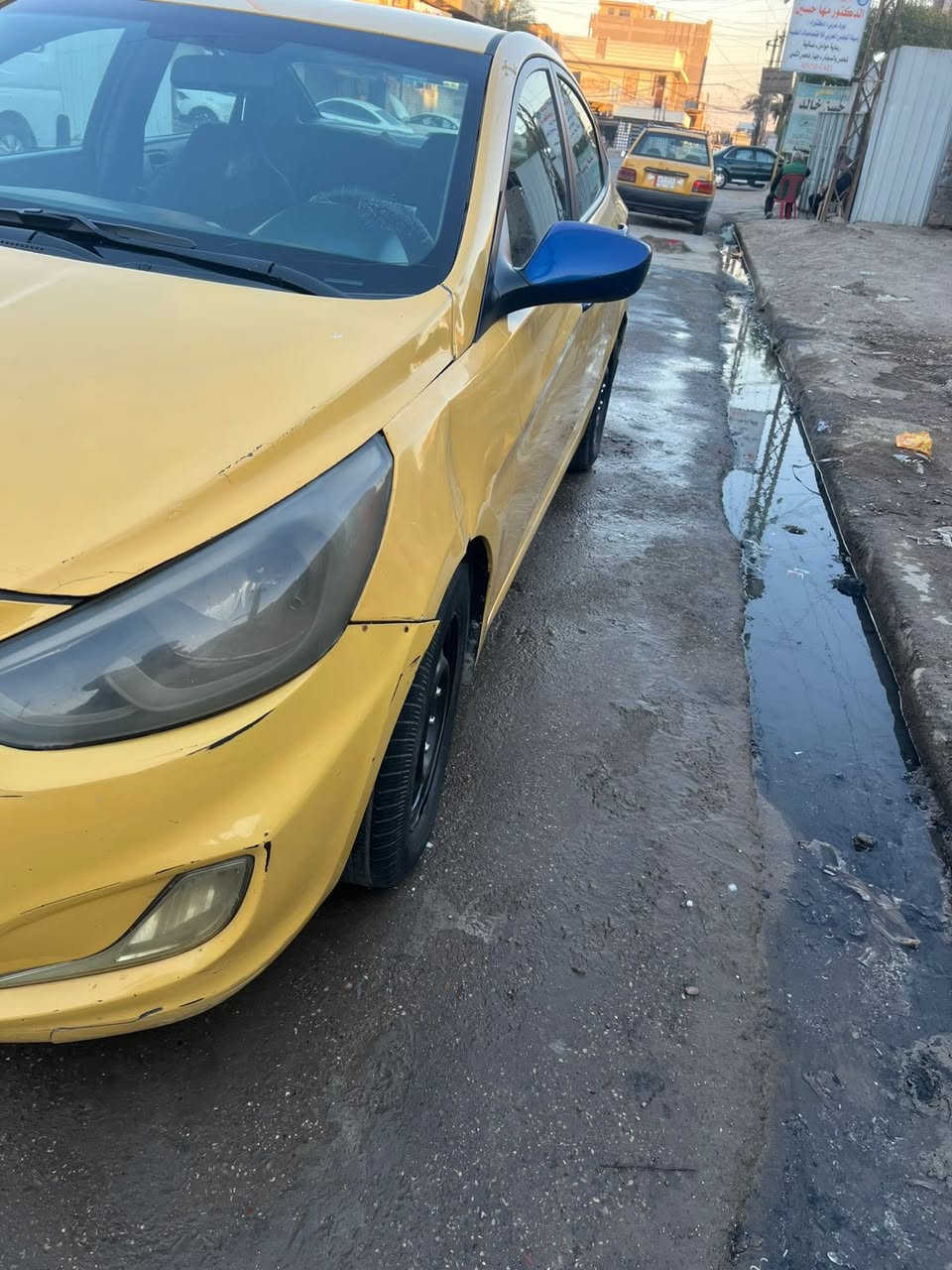 اكسنت هونداي للبيع موديل 2016 وارد امريكي رقم بغداد محرك 1600 Gdi مضيوف اليها منظومة غاز حادثها جاملغ ايسر سعر 73$ للاستفسار ***********
