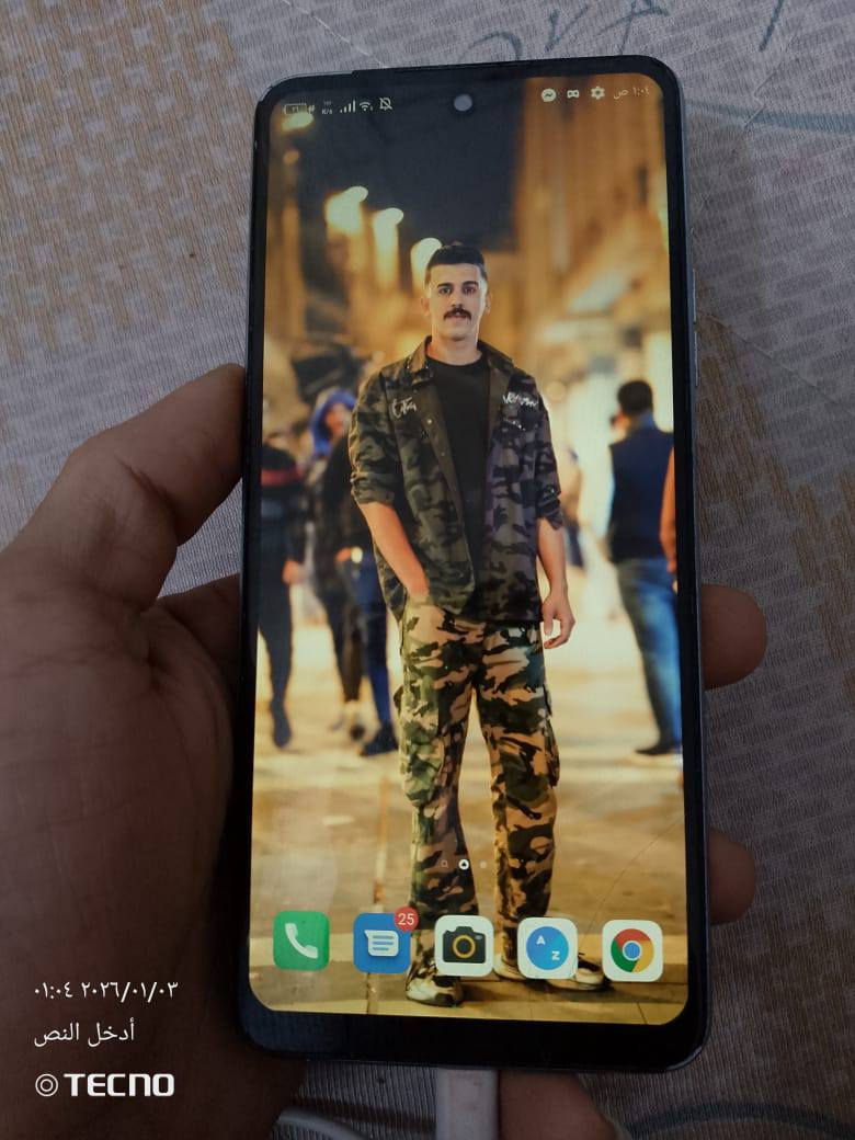 اسلام عليكم تكنو كامون 17برو ذاكره256 شريحتين جهاز بي فطر بلحساس جوه مامثر ***********
