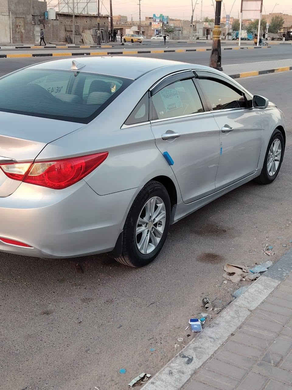 سوناته موديل 11 وارد امريكي محرك 2400 GDi رقم ذي قار مشروع وطني راعيها بالبصره تحويل بالبصره سنويه ل 27 بشهر الخامس السعر 80 وبيه مجال رقم الهاتف  ***********
