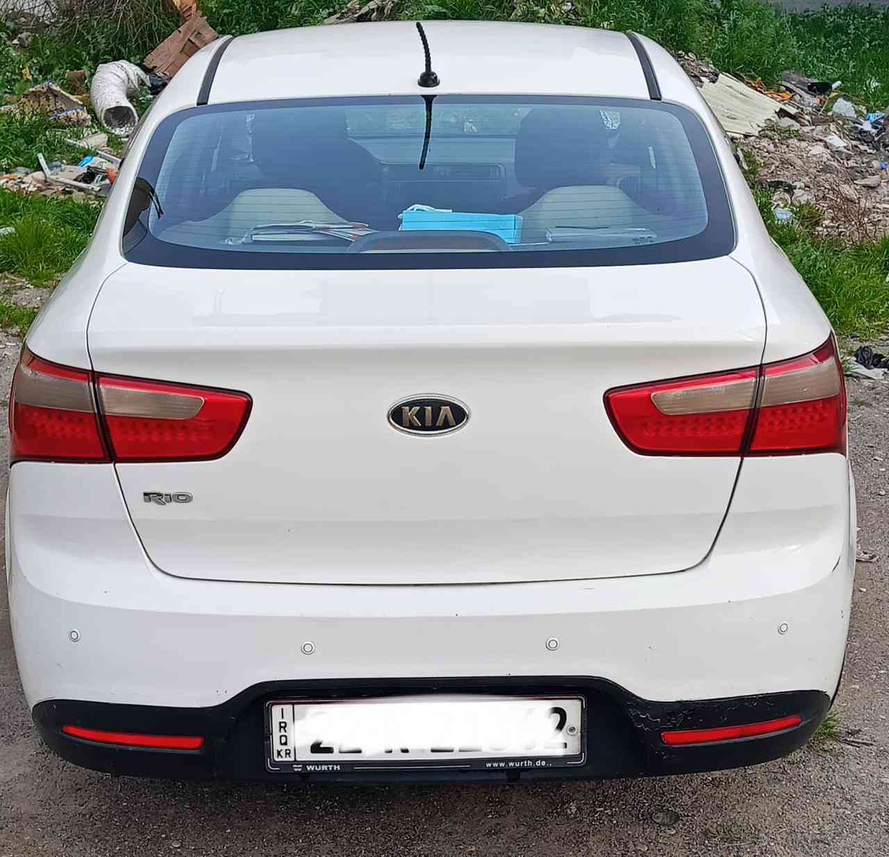 ملاحظة مكلف بل نشر التواصل فقط عل رقم
‭0771 849 6882‬

السلام عليكم 
كيا ريو 2012للبيع السيارة نضيفه 
السيارة بيها ملاحظات ونفس ما موظح بل سونار 
ضررها بلا دواخل 
والاير باك سليم 
مكينه 16 دوش 
والكير ATF المرغوب 
السيارة باسمنا 
ورقمها اربيل وشرط التحويل 
السعر 82 وبيها مجال بسيط للطيبين
السيارة موجوده داخل الموصل
