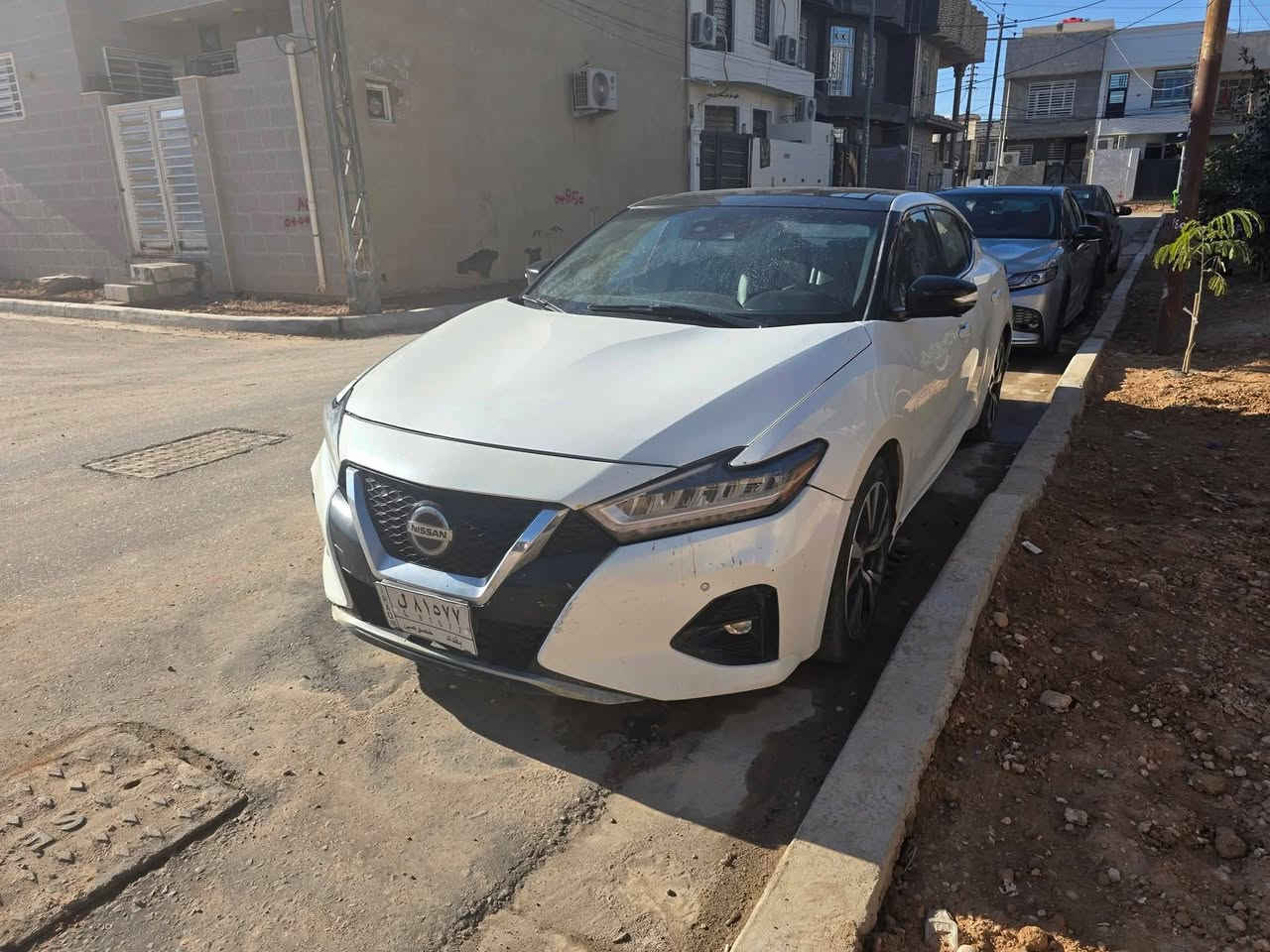 نيسان مكسيما 2020 SR
4كامرات 360 °
كشنات مخمل وجلد تدفئه تبريد
قطعتين تبريد 
بنوراما 
حساسات امامي خلفي 
اضائه ترحيب عند فتح الابواب
وبعد هواي بيها مواصفات ومواصفات SR معروفه
حادث السياره موضح بالصور مبدل فخذه وجاملغ وباب اصلي  مو تجاري بالامارات والسياره يرادلها امامه بسيطه وبرمجه حساسات كل الحساسات والرادارات وكاله اصلي ماشيه 62  الف
مكان السياره كربلاء السعر 135 وبيها مجال بسيط
للاستفسار ***********
