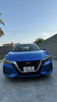 نيسان سنترا SV موديل 2022 حادثه جاملغ خلفي بدون دواخل   سياره جاهزه وب...