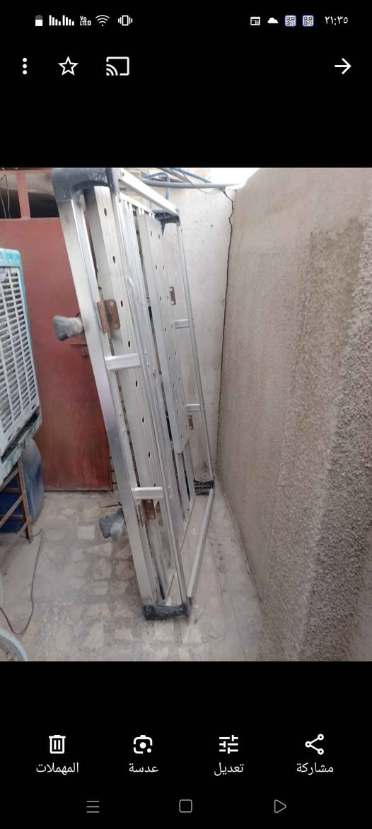 سيباية المنيوم الحجم الكبير 
ترهم للسيارات العالية 
الطول ١٧٠ 
العرض ١٢٠
للاتصال 
*********** بغداد, العراق
