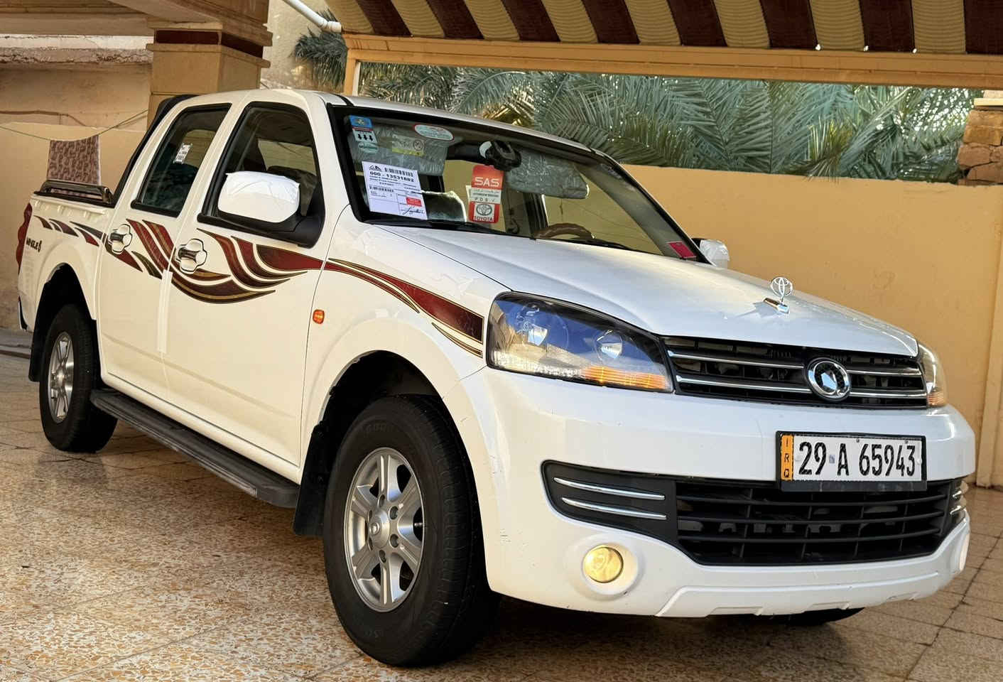 سلام عليكم
كريت ويل 2021
رقم واسط نكليزي مشروع وطني تحويل مباشر سنويه جديده هزه جديده
مكفوله كفاله عامه شرط السونار
تخم تاير جديد ستوني شاده
صدر جديد
تبريد ثلج
تدفئه
مكينه
كير
اكسل
شاصي
شاشه
تحكم ستيرن
حساس خلفي
ماشيه 168
سبير مانازل
سياره على وضع الشركه مال جناي جاهزه 
كوت قضاء الحي 
سعرها 120 وبيها مجال 
***********
