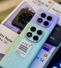 ريدمي نوت 14برو   ⭕ذاكره 512  ⭕رام12+12  🔥بطاريه 5500  🔥كاميرا: 200ميك...