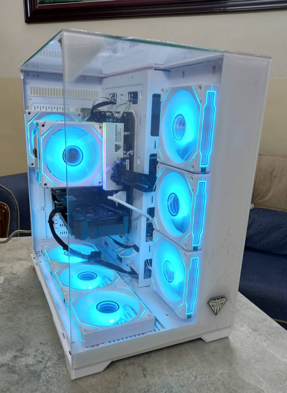 تجميعة رايزن
المذربورد msi B540M 
المعالج R5 5600  جديد
المبرد غازي ARGB  جديد
الرامات DDR4 16G 3600 RGB جديد
الهارد SSD1T جديد
كارت شاشة RTX 3050 8G 
بور سبلاي 650W  جديد
كيس 7 فانات مع هاب مع ريمونت جديد


**إذا كنت صاحب هذا الإعلان وتريد حذفه لأي سبب، رجاءا أرسل رسالة إلى الدعم الفني**