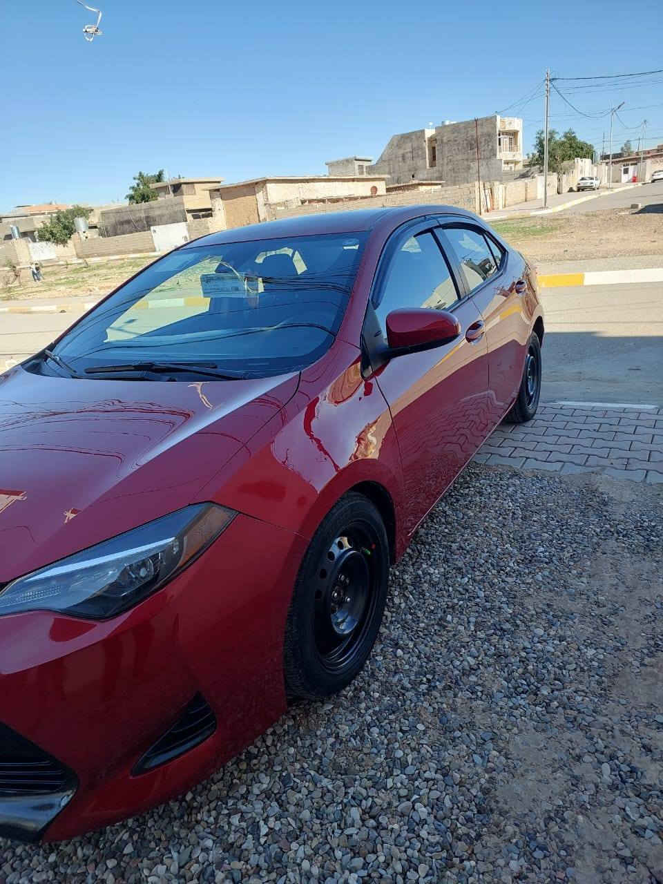 🚗 للبيع كورولا 2019 LE وارد امريكي 🇺🇸
محرك 1800 المرغوب بجم كبس
كير لايتات راديتر ومكينة كلها بلادي
ايرباك فاتح البردة صفحة السكن فقط
رقم السيارة اربيل الدولي الجديد السنوية باسمي  شرط التحويل 
🔻ملاحظة: السيارة بيها بابين تبديل بلادي والجاملغ الامامي مصلح ومصبوغ صفحة السكن 
💰السعر: 130$ ورقة وبيها مجال 
📞للاتصال: ***********
📍مكان : ديالى
