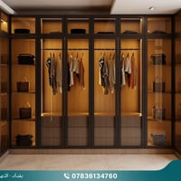 دريسنك روم أنيق، سرير فاخر، وجلسة هادئة بلمسات مودرن راقية.  🏗️شركه فض...