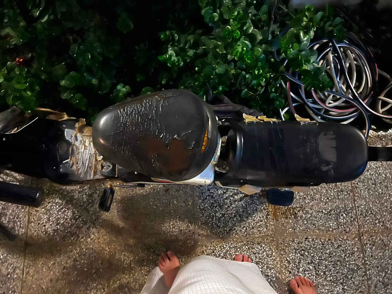 بايسكل شحن للبيع بطاريات شغاله فقط تاير امامي فاش السعر 130وبي مجال ***********
