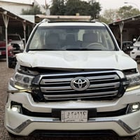 للبيع لاندكروز ٢٠١٦ ابيع على حادثه محرك ٦سلندر سابقا كفاله وجديده  لاس...