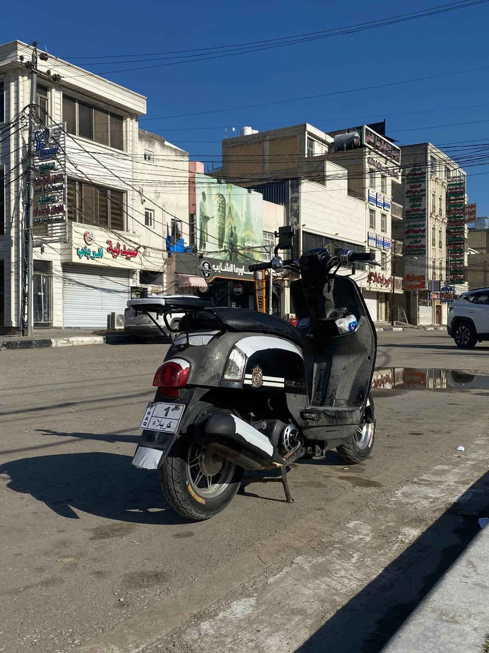 دراجه بوليس البيع في كربلاء المقدسه كفاله عامه واحد على واحد في كربلاء ***********/***********
