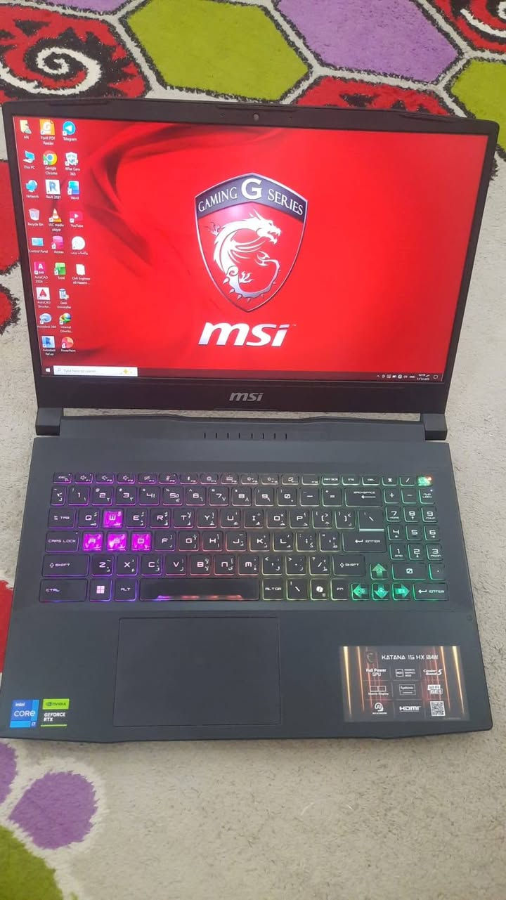 msi katana 15
السلام عليكم شباب.
المواصفات مذكورة بالصورة حاسبة جبارة بمعنى الكلمة 
، استخدام قليل جداً جداً...
محتاج فلوس والا ما ابيعها...
السعر مليونين وربع نهائي.


**إذا كنت صاحب هذا الإعلان وتريد حذفه لأي سبب، رجاءا أرسل رسالة إلى الدعم الفني**