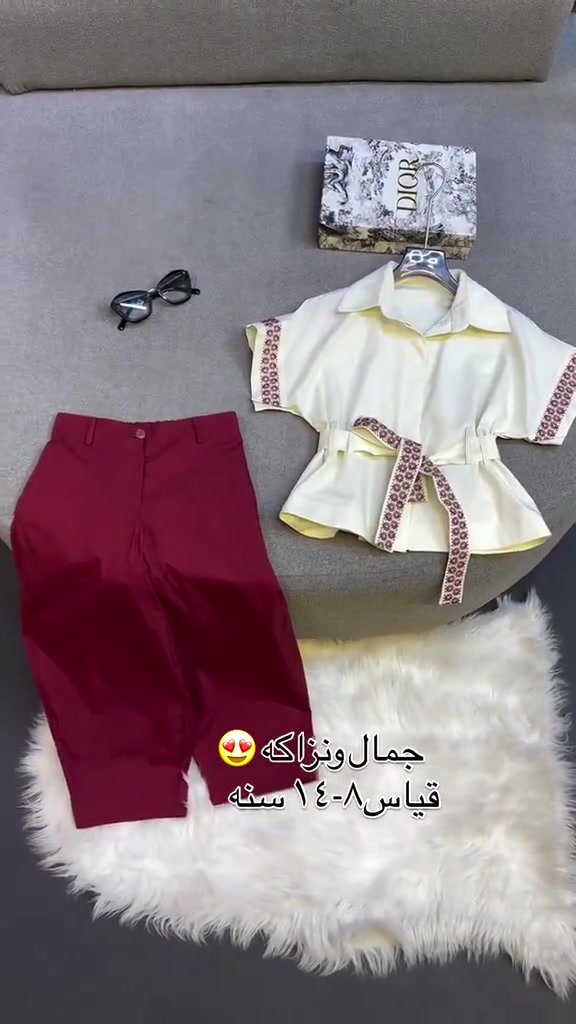 ⁨ ‏ ❤️ التشكيله الصيفيه المختلفه اطقم عيد الاضحى 🔥 طقم بناتي يموت خامه اصليه مكفوله 😍 حصريا يم abc🙏🏻🙏🏻 موقع المحل //بغداد الاعظمية شارع ضباط مول هبي هاوس طابق اول محل abc***********
