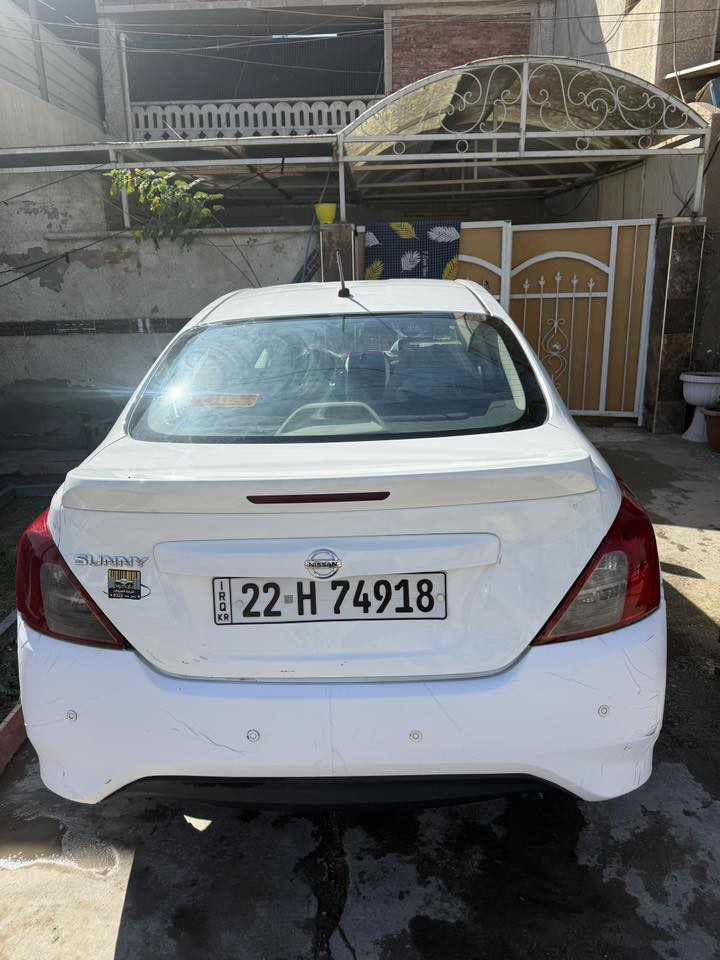 السلام عليكم 
نيسان سني للبيع موديل ٢٣ ماشية ٩٦ مكفولة من الصبغ بيها فقط ٣ قطع بارد اثر طخات بسيطه واضحات بالسونار 
سعرها ١٠٨ 
رقم الهاتف ***********
مكاني بغداد الشعب
