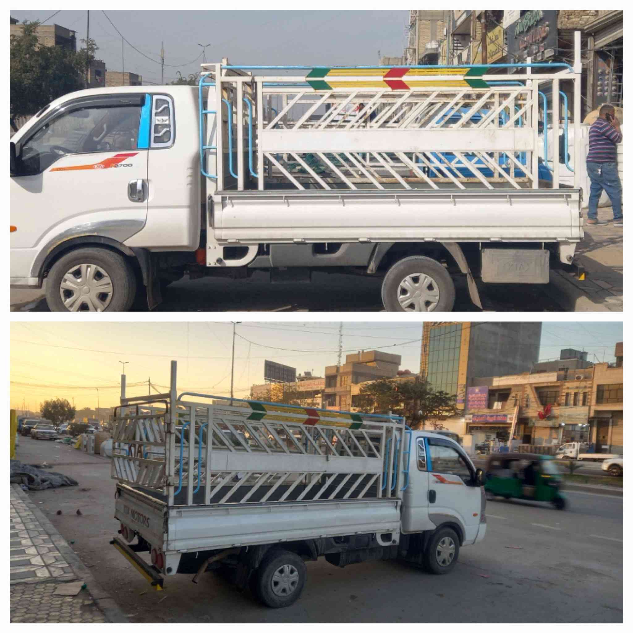 كيا بنكو ثري 3000 سوبر
محرك جديد مكفوله من الصبغ والضربة 
رقم شاصي واضح 
موديل 2006
السنوية لغايه 2028
 السهر 87
بغداد البلديات 
***********
