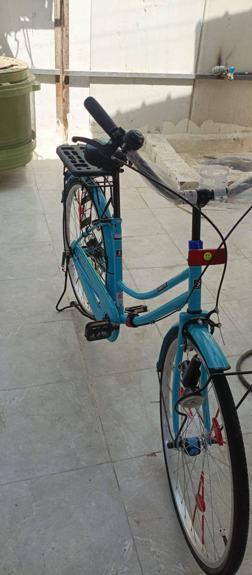 بايسكل سياحي شركة سانتس حجم 26 بايسكل مستخدم قليل رقم الهاتف ***********
