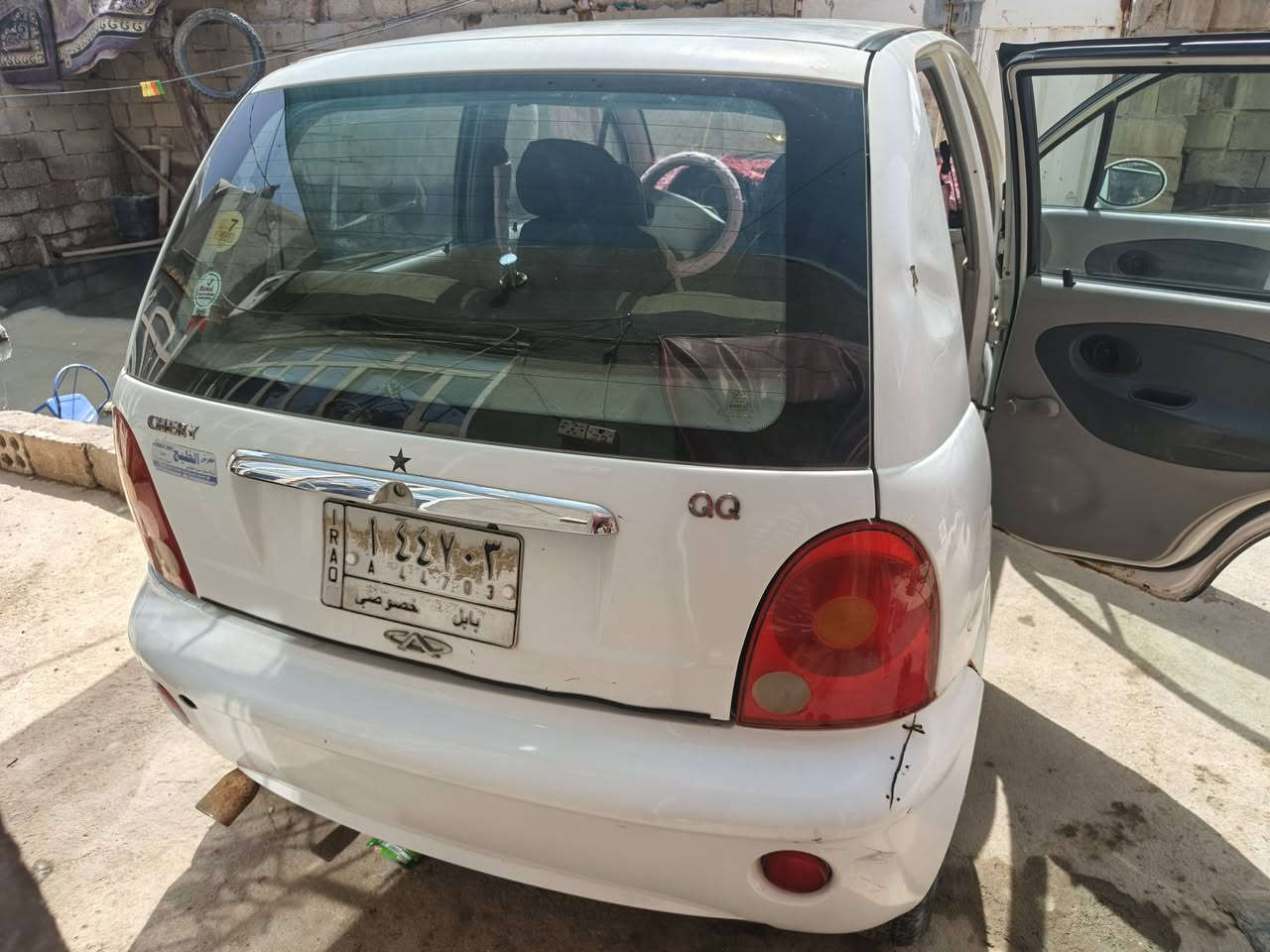 السلام عليكم سياره كيو كيو 2013 كير عادي  معمره خياس بسيط السياره حلوه ونظيفه السعر 27 وبيهه مجال ***********
