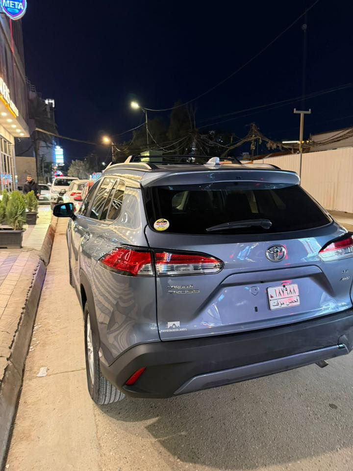 بسم الله الرحمن الرحيم
السلام عليكم 
تيوتا كروس 2024 وارد امريكي بانزين 
فول مواصفات 
فتحة سقف 
رادار امامي 
كروس كونترول 
رادار جوانب ورادار خلفي 
اوتو هولد 
اوتو انجن 
شاحن هاتف لاسلكي 
كاربلي + اندرويد اوتو 
لايت زينون بلادي 
عداد المسافة 47 الف كيلو متر 
السيارة دخول جديد حادث كلش خفيف فقط اقل شبر بالجاملغ الامامي صبغ موجود بالصور 
ايرباك فقط بردة 
السياره بدون رقم منفيس باسمي تحويل ثاني يوم تترقم جميع المحافظات عدا الشمال 
السعر 166 بيها مجال بسيط جداً 
للاستفسار 
***********
