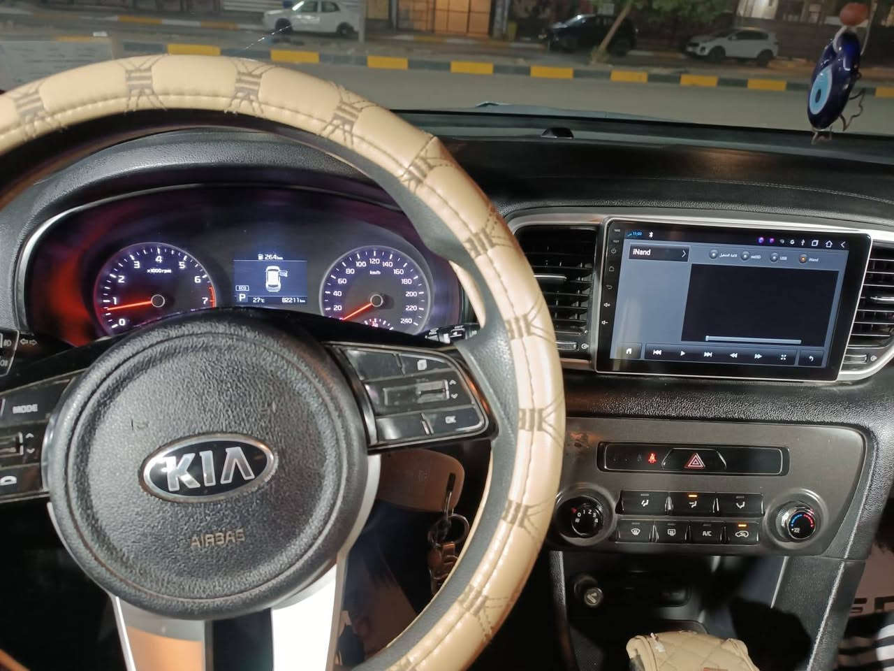 كيا سبورتج موديل ٢٠ مكفولة كفالة عامه وارد خليجي محرك دوش رقم بغداد مشروع وطني باسمي تحويل ثاني يوم ماشيه ٩٠ الف مواصفات نظام منحدرات  للاستفسار ***********
