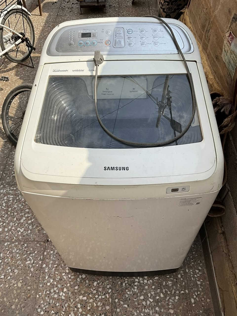 السلام عليكم  
هاي الغسالة للبيع عطلانه عوزهة تصليح اوتماتيك  هيه وغراضهةالسعر 125 وبيهة مجال قليل 
هذا ماطور مال ماء جديد شغال شادينه شهرين ونزعناه وهذا الزنجار مو بي بالنونيات اني ما نازعهن سعرة 25 قفل


**إذا كنت صاحب هذا الإعلان وتريد حذفه لأي سبب، رجاءا أرسل رسالة إلى الدعم الفني**